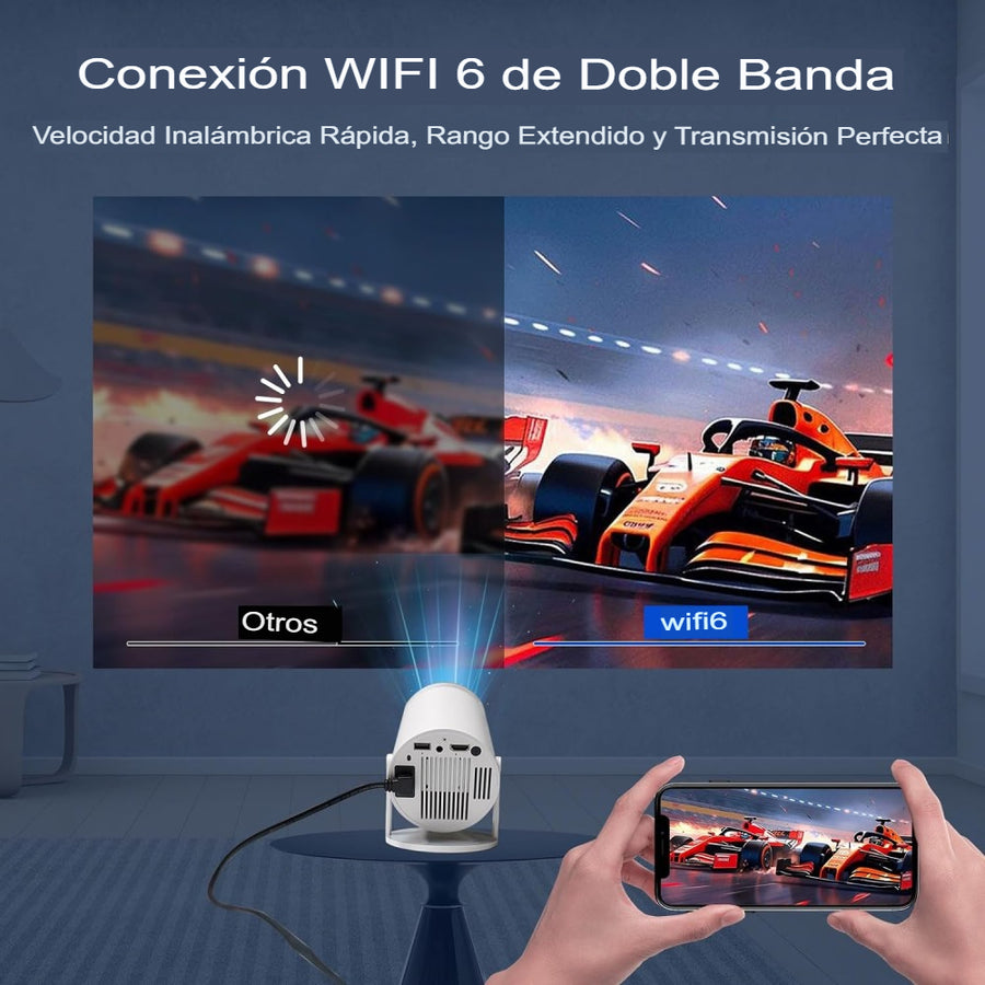 Proyector Smart 4k Hy300 Wifi Bluetooth