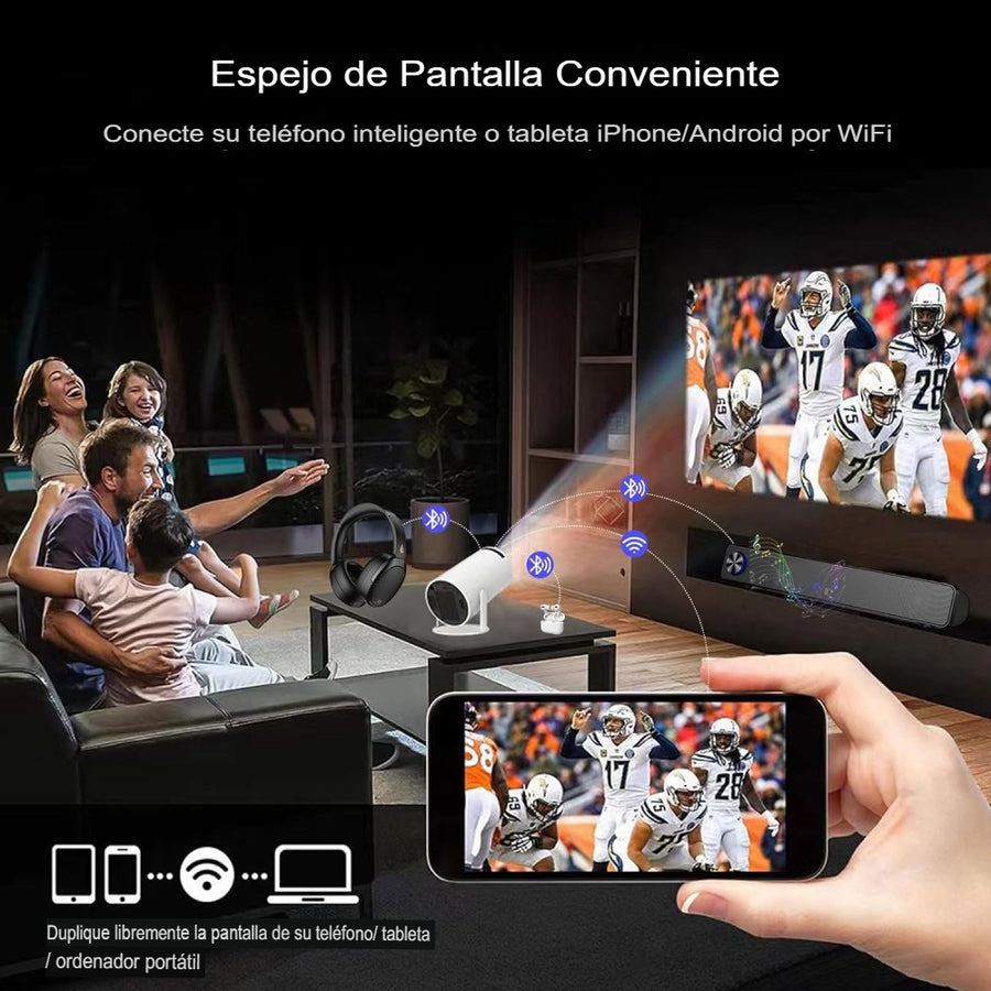 Proyector Smart 4k Hy300 Wifi Bluetooth