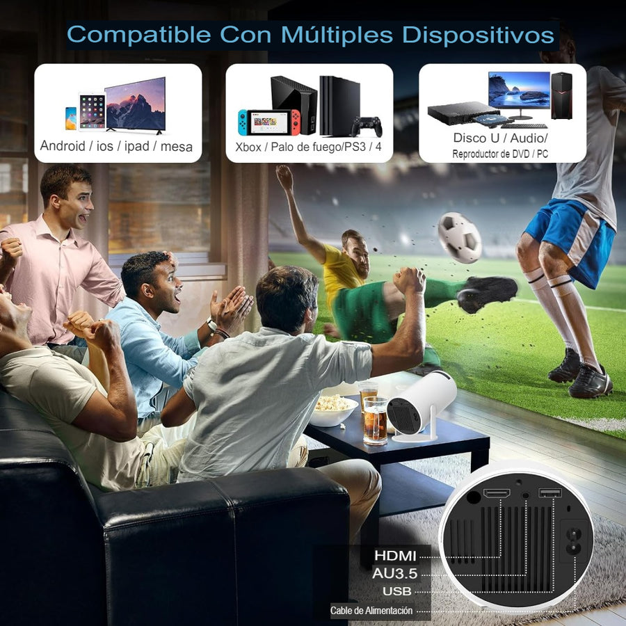 Proyector Smart 4k Hy300 Wifi Bluetooth