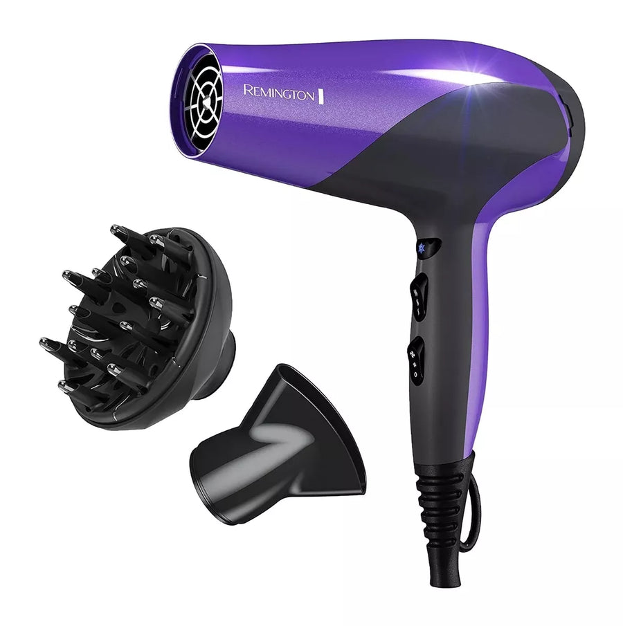 Secador de cabello Remington D3190 violeta 125V