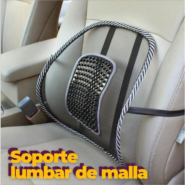 Soporte lumbar ergonomico silla