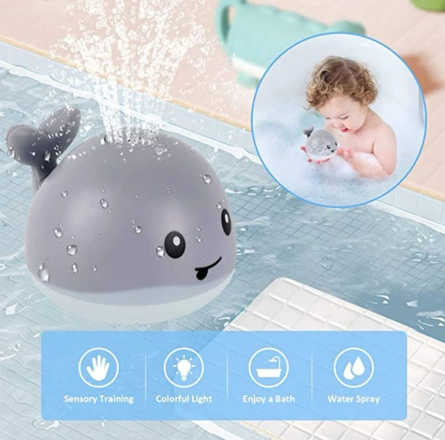 Ballena Sensorial Lanza Agua