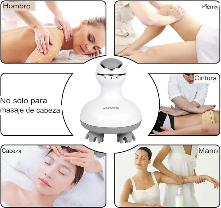 Masajeador Capilar  para Estimulación y Crecimiento del Cabello