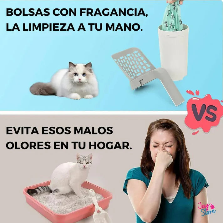 Pala Recogedora Arena Para Gatos Limpiez