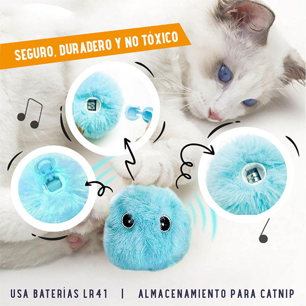 JUGUETE BIRDTOY PARA GATOS CON CAPNIT