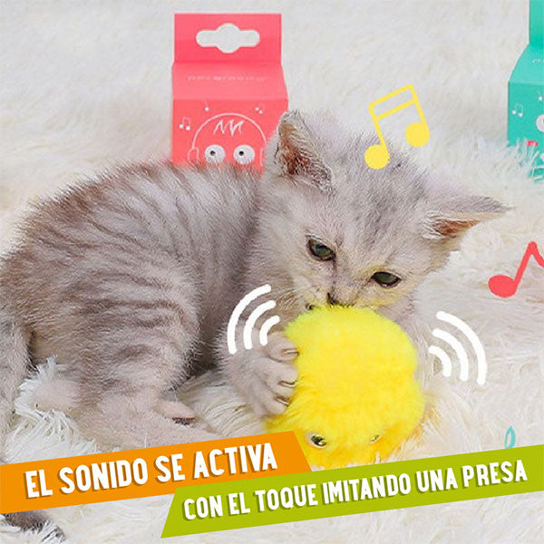 JUGUETE BIRDTOY PARA GATOS CON CAPNIT